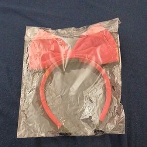 Kids Red Bow Headband